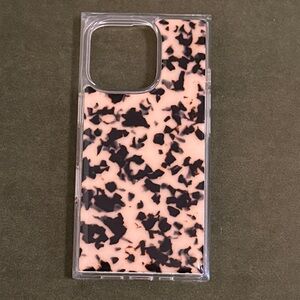 Flaunt SQUARE® Blonde Tortoise Shell iPhone Case - iPhone 16 Pro - LIKE NEW